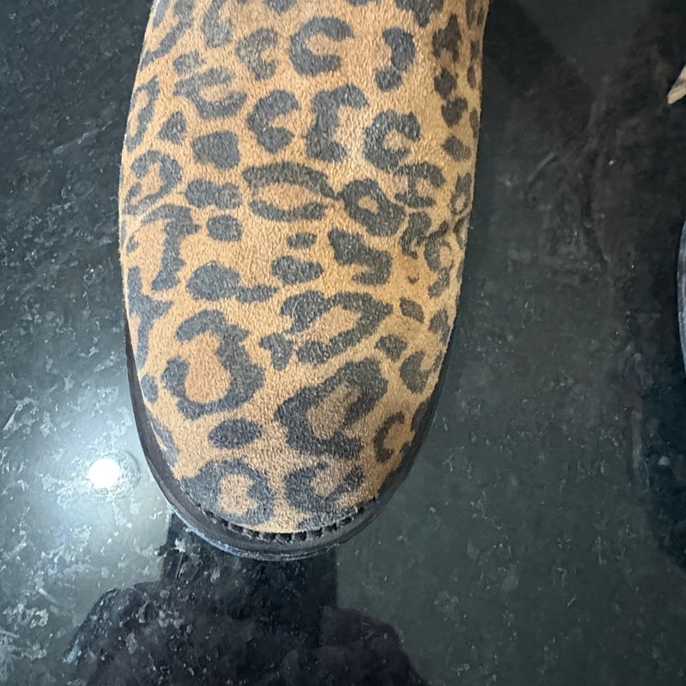 Lane Leopard Print Suede Ankle Booties. - Picture 11 of 17